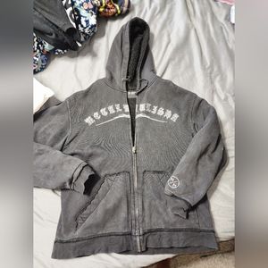 Metal Mulisha sherpa lined Hoodie